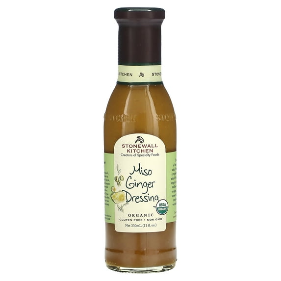 Stonewall Kitchen Organic Miso Ginger Dressing 11 fl oz