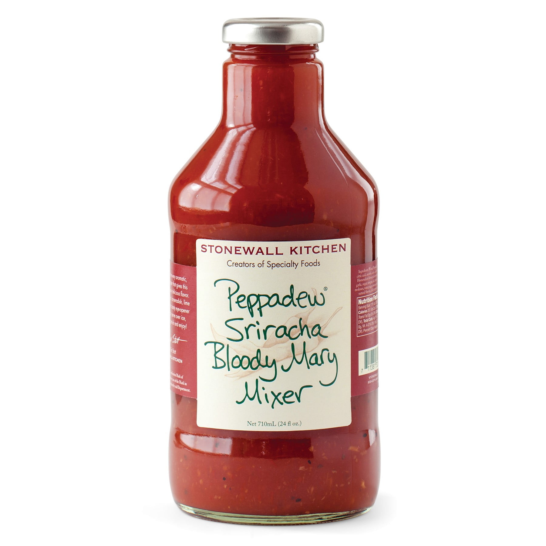 Stonewall Kitchen Peppadew Sriracha Bloody Mary Mix, 24Oz