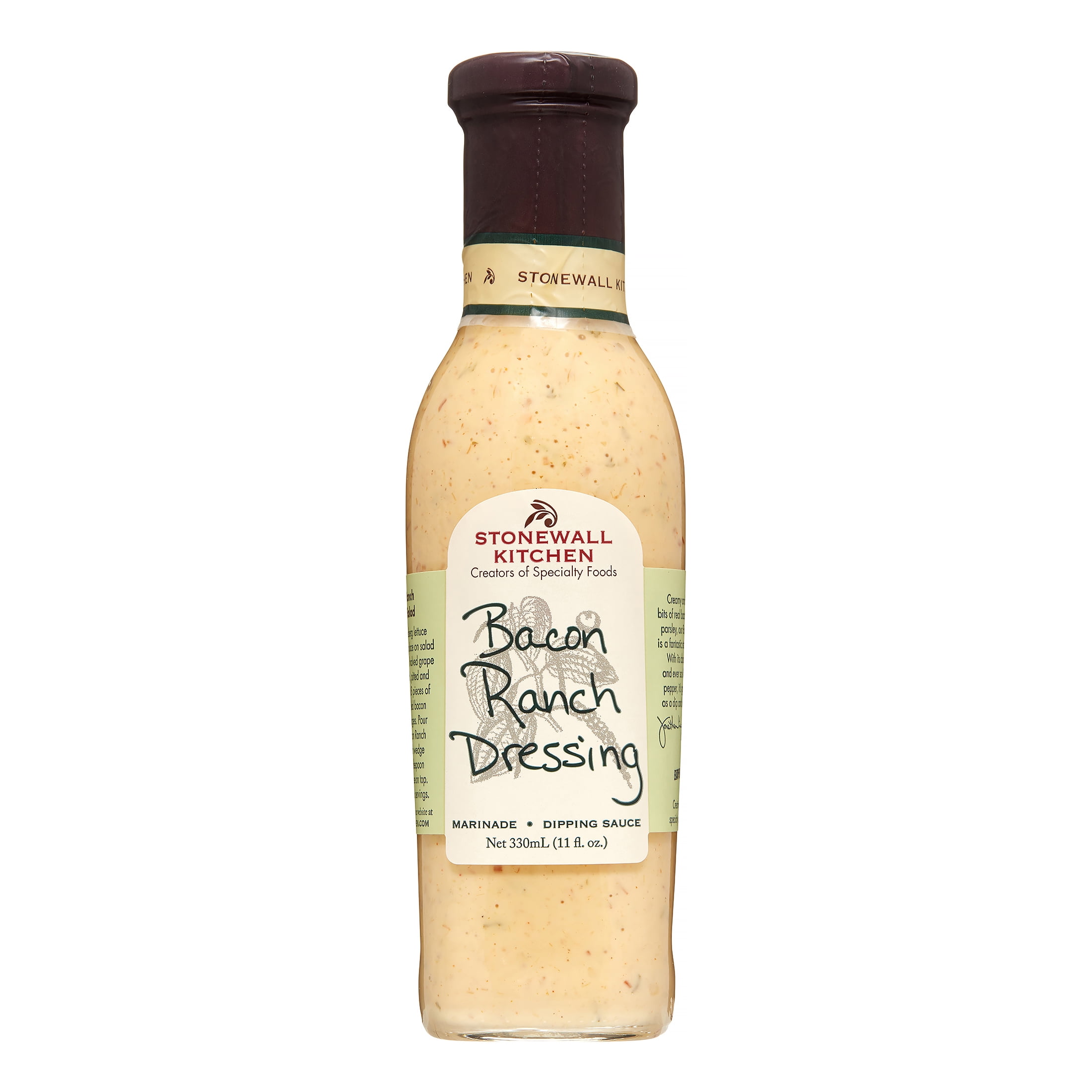 Stonewall Kitchen Salad Dressing, Bacon Ranch, 11 Fl Oz