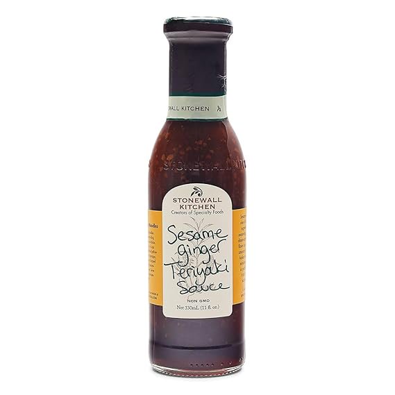Stonewall Kitchen Sauce Sesame Ginger Teriyaki 11 fl oz Pack of 2