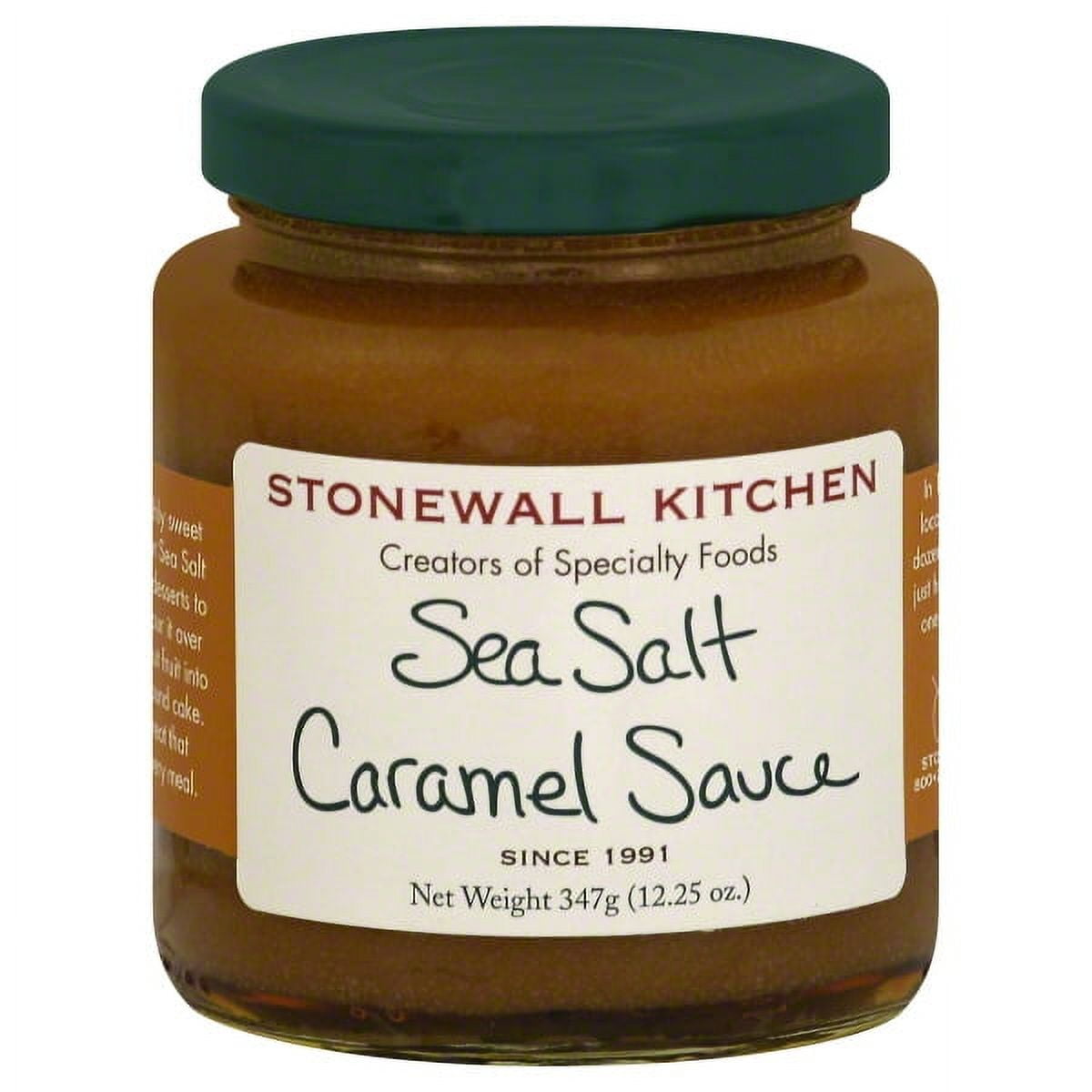 Stonewall Kitchen Sea Salt Caramel Sauce, 12.25 Ounce Jar