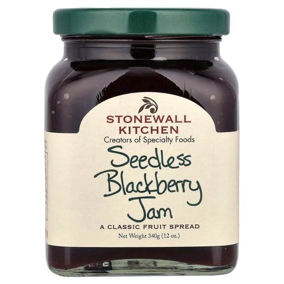 Stonewall Kitchen Seedless Blackberry Jam 12 oz