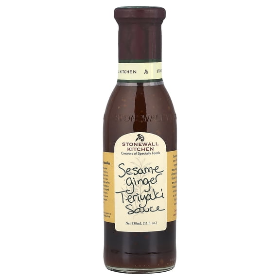 Stonewall Kitchen Sesame Ginger Teriyaki Sauce, 11 oz