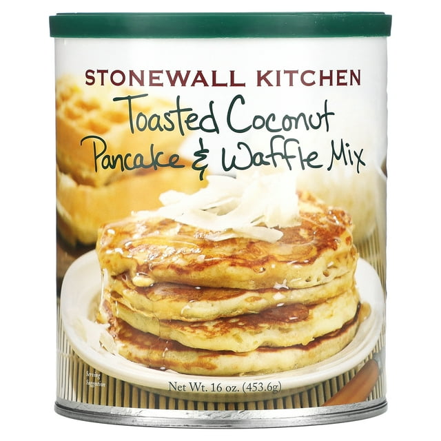 Stonewall Kitchen Small Farmhouse Pancake & Waffle Mix, 16 Ounce Can ...
