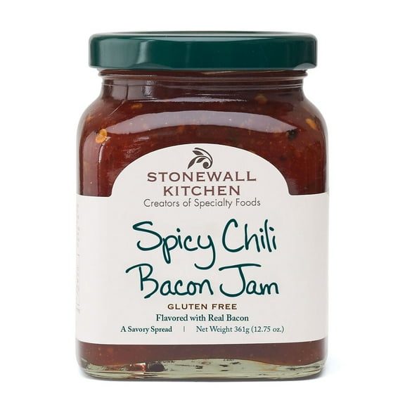 Stonewall Kitchen Spicy Chili Bacon Jam, Medium, 12.75 oz (361 g)
