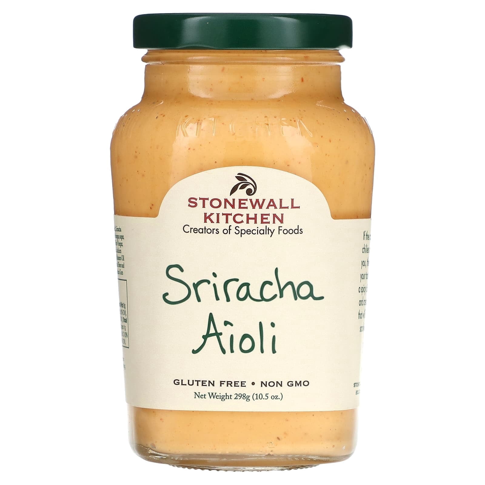 Stonewall Kitchen, Sriracha Aioli, 10.5 oz (298 g) Pack of 4