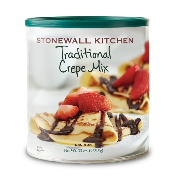 Stonewall Kitchen, Traditional Crepe Mix, 33 oz. Canister