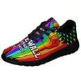 thumbnail image 1 of Stonewall The First Pride Was A Riot Shoes Sneakers for Women Men Black Size 7, 1 of 7