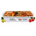 Stoneware Baking Dish Lasagna Pans (Large White) Baking Casserole