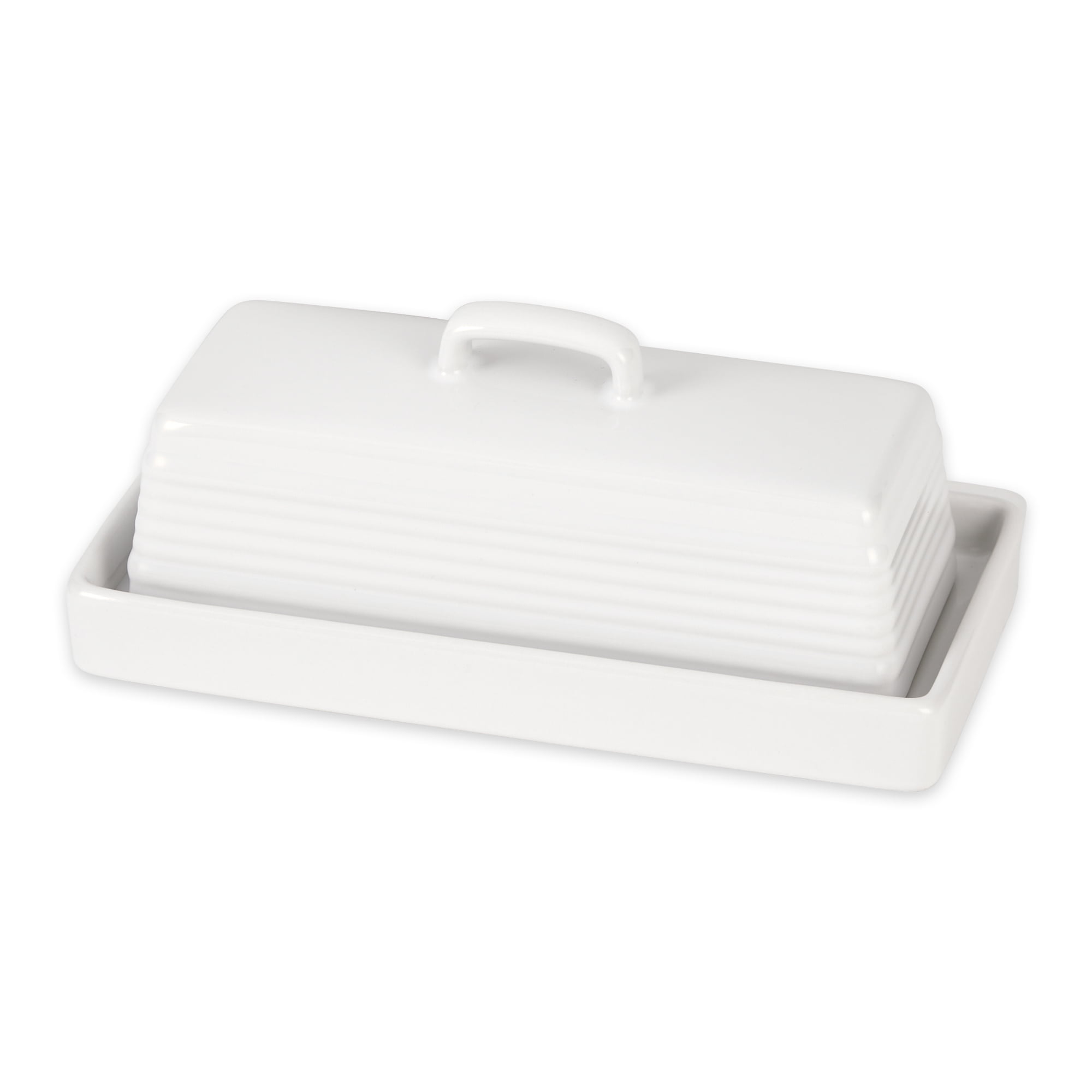 Stoneware Butter Dish with Cover - Walmart.com
