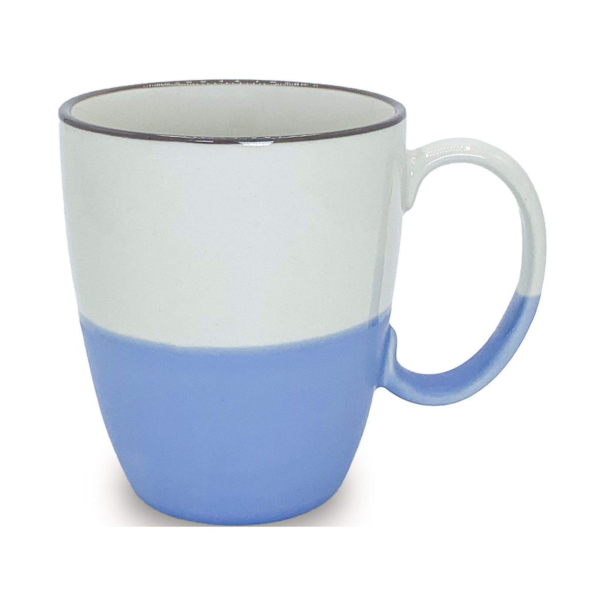 Stoneware Colorblock Mug - Serenity Blue - Walmart.com