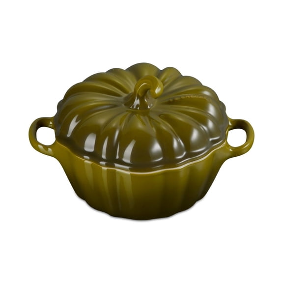 Stoneware Figural 12 - Oz. Pumpkin Petite Cocotte Collection