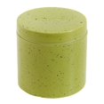 thumbnail image 1 of Stoneware Grease Canister with Strainer for Bacon Fat Drippings, Hot Oil - Green, 1 of 3