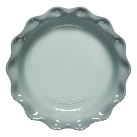 Stoneware Pie Dish, 9", Sea Salt