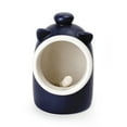 thumbnail image 1 of Stoneware Salt Pig - Matte Blue, 1 of 4