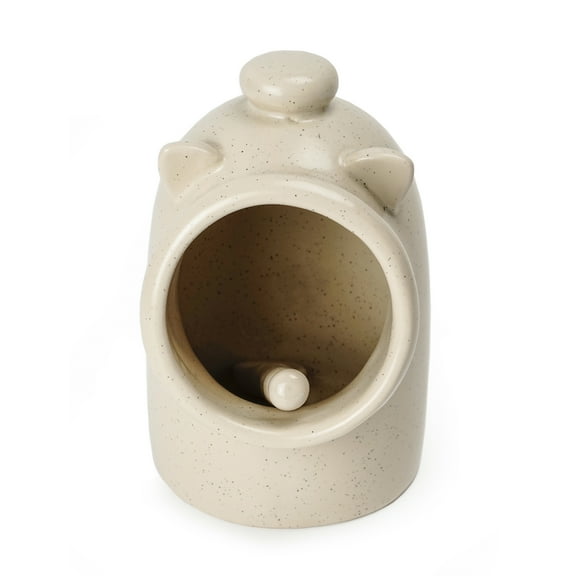 Stoneware Salt Pig - Oat