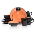 thumbnail image 1 of Stoneware Sonoma 16pc Dinnerware Set, Orange, 1 of 8