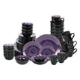 thumbnail image 1 of Stoneware Sonoma 56pc Dinnerware Set, Purple, 1 of 8