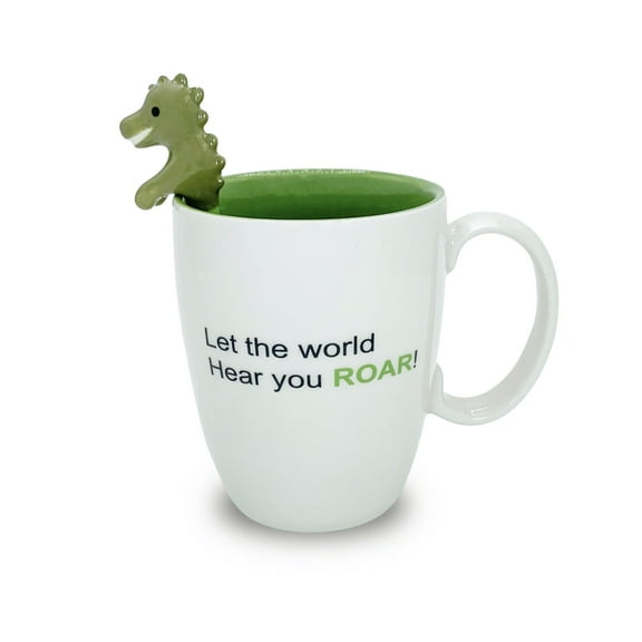 Stoneware Tea-Rex Hear You Roar Mug