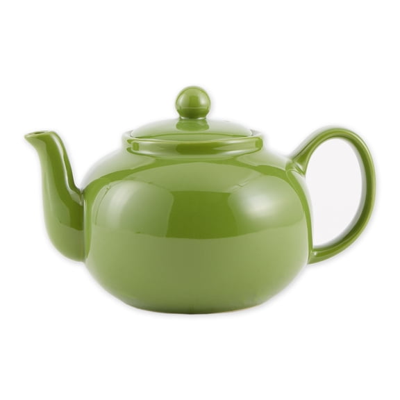 Stoneware Teapot, Green