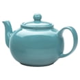 thumbnail image 1 of Stoneware Teapot, Turquoise, 1 of 11