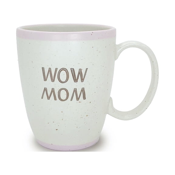 Stoneware Wow Mom Mug