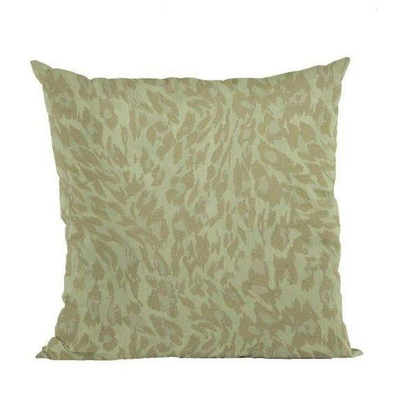 Stonewash Cheetah Embroydery Luxury Throw Pillow - 12 x 20 in.