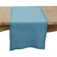 thumbnail image 1 of Stonewashed Overlock Edge Table Runner, 1 of 5