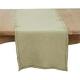 thumbnail image 1 of Stonewashed Overlock Edge Table Runner, 1 of 3