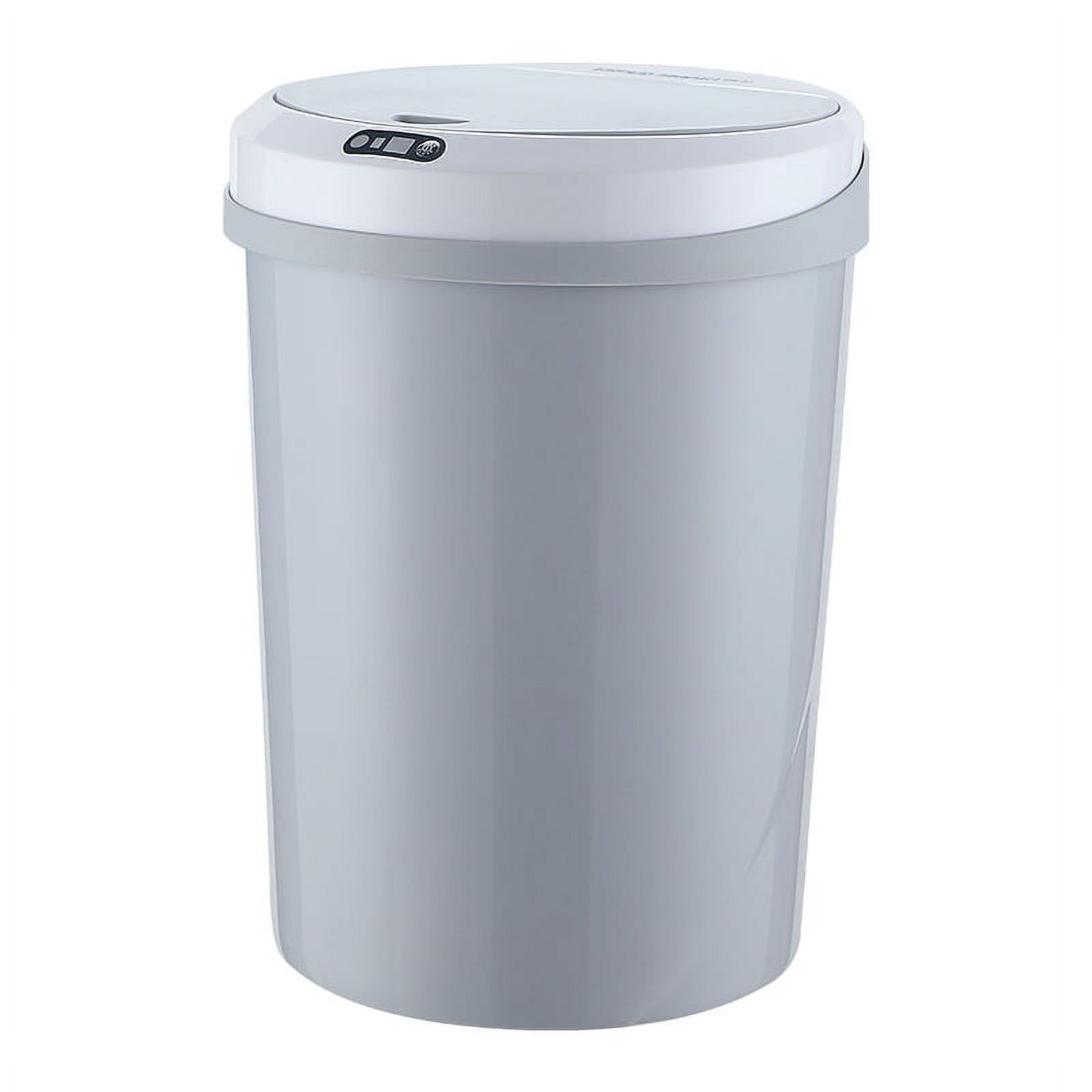 Touchless Motion Trash Can, 3.1 Gallon, White