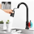 thumbnail image 1 of Stoneway Kitchen Faucet with Pull Down Sprayer Black, High Arc Single Handle Kitchen Sink Faucet with Hose, Commercial Modern rv Solid Brass Kitchen Faucets, Matte Black, 1 of 10