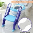 thumbnail image 1 of Stoneway Potty Toilet Training Seat with Step Stool Ladder, Non-Slip Kids Toilet Potty Soft Padded Step Up, Training Stool Chair Toddler Ladder for All Standard Sizes and Toilet Seat, 1 of 16
