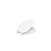 Stonewood Elongated Front Toilet Seat in White