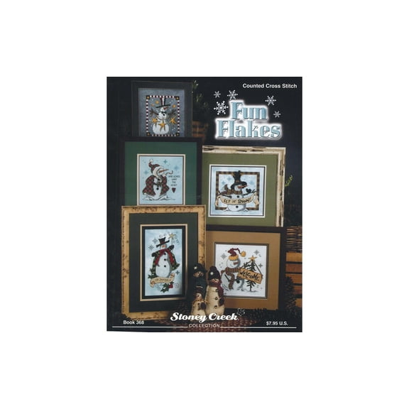 Stoney Creek Fun Flakes Cross Stitch Bk