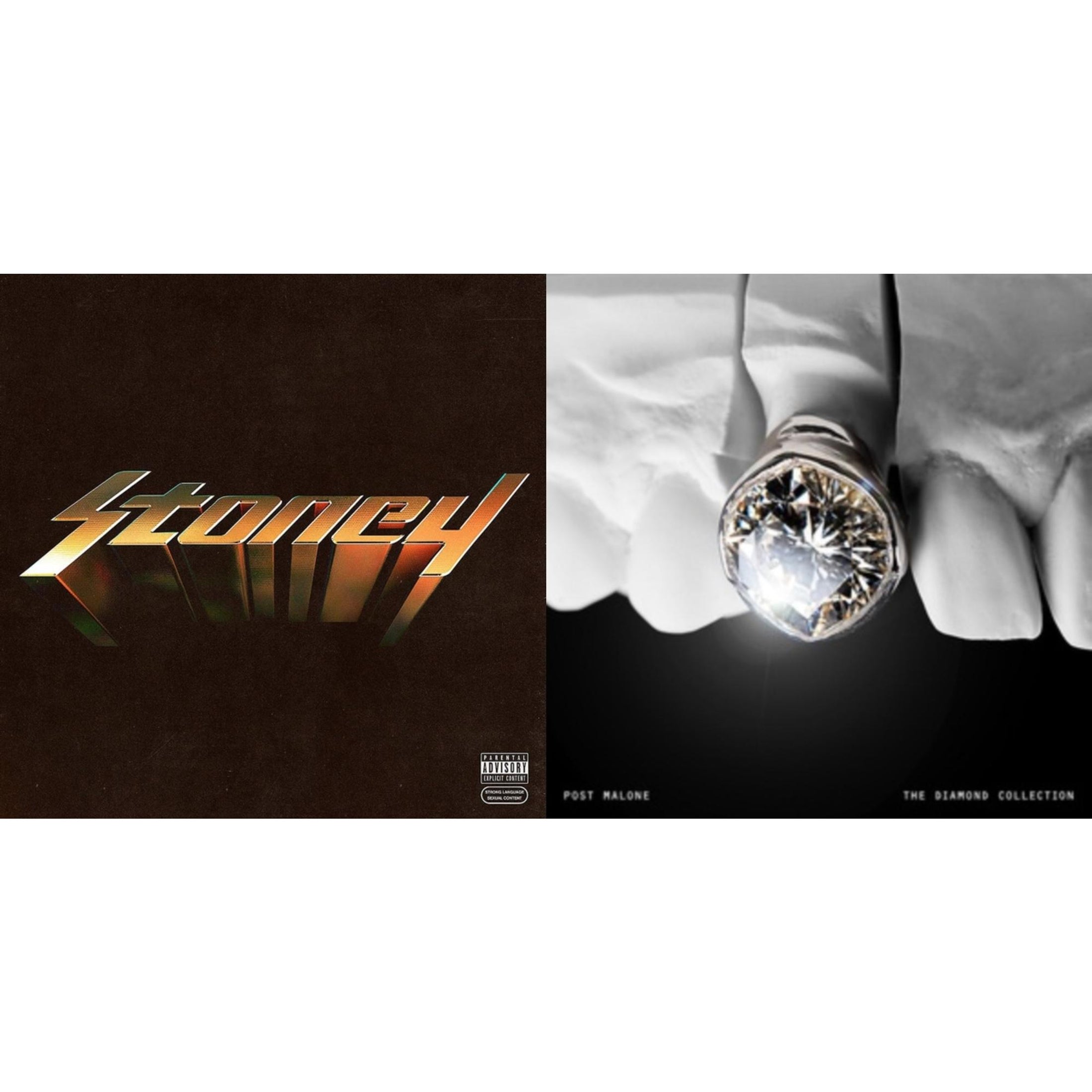 Stoney (Orange LP Vinyl) & Diamond Collection (Metallic Silver Vinyl ...