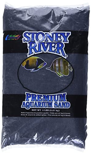 Stoney River Black Aquatic Sand 5-Pound Bag