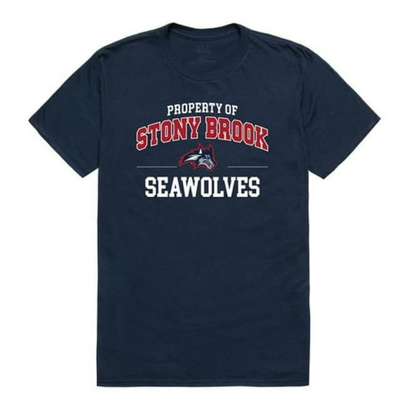 Stony Brook University Men Property T-Shirt, Navy - Small