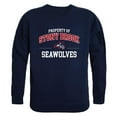 thumbnail image 1 of Stony Brook University Property of Crewneck T-Shirt, Navy - 2XL, 1 of 1