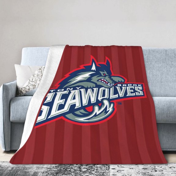 Stony Brook University Ultra-Soft Micro Fleece Blanket Multi-Size Flannel Blanket