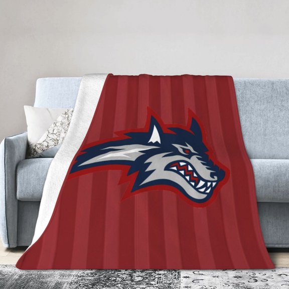 Stony Brook University Ultra-Soft Micro Fleece Blanket Multi-Size Flannel Blanket