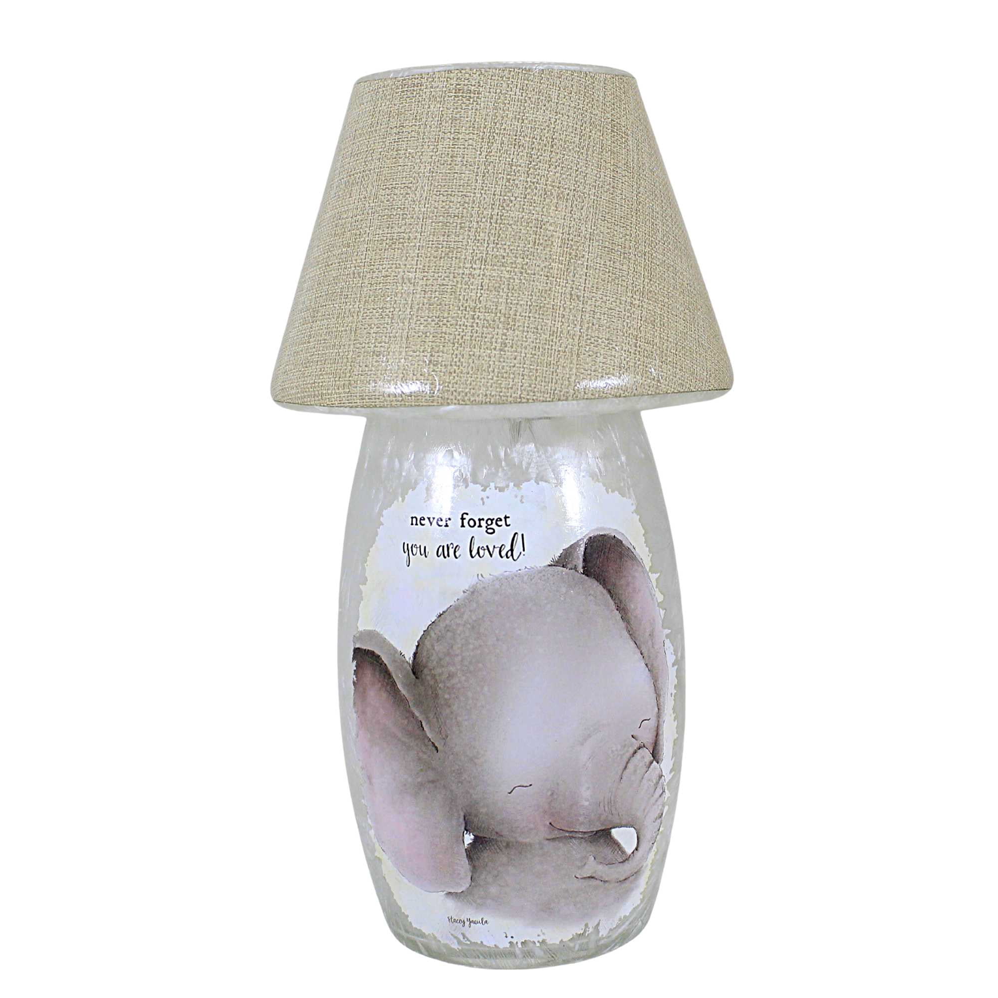 Stony Creek 11.00In Sweet Dreams Med Pre-Lit W/ Shade, Glass, Baby ...