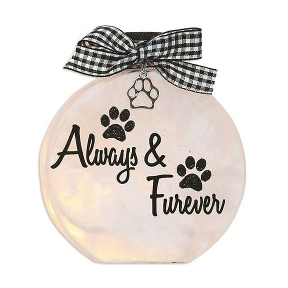 Stony Creek - 4.5" Lighted Vase - Always & Furever