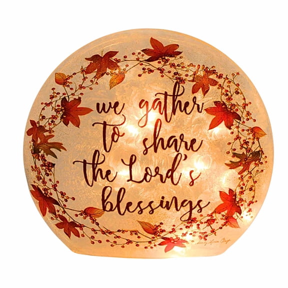 Stony Creek 9.00In Fall Frosted Glass Orb, Glass, Leaves Electric Clg0242 Bittersweet