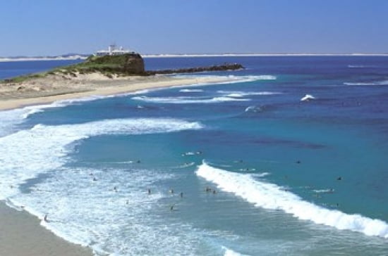 Stony Point Beach Newcastle New South Wales Australia Canvas Art - Walter Bibikow DanitaDelimont (27 x 18)