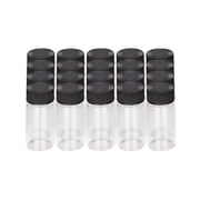 StonyLab Clear Glass Sample Vials with Cap, Capacity 20 ml / 4 Dram (0.7 oz), pack of 20