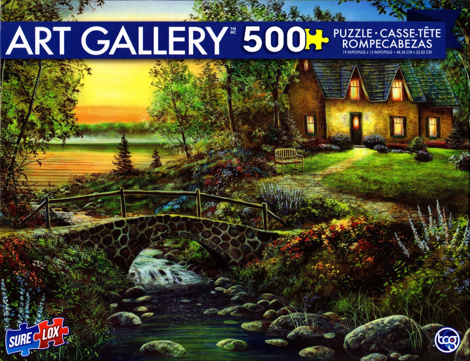 Stonybrook Cottage 500 Piece Puzzle - Walmart.com