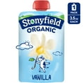 thumbnail image 1 of Stonyfield Organic Kids Whole Milk Yogurt Pouch, Vanilla, 3.5 oz., 1 of 16