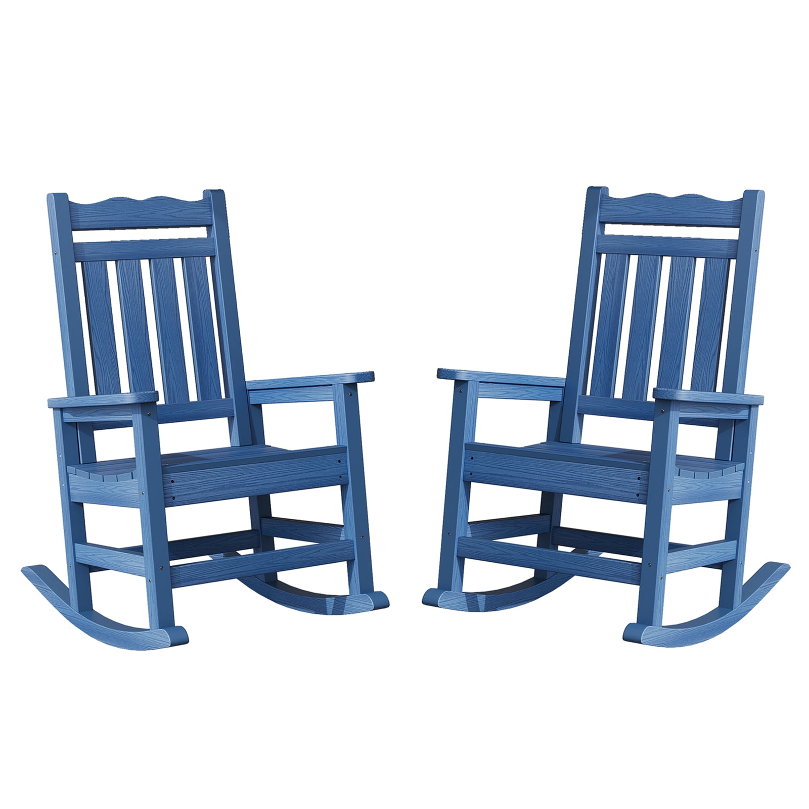 Stoog 2PCS Garden Deck Exterior Furniture, All-Weather Patio Rocking ...