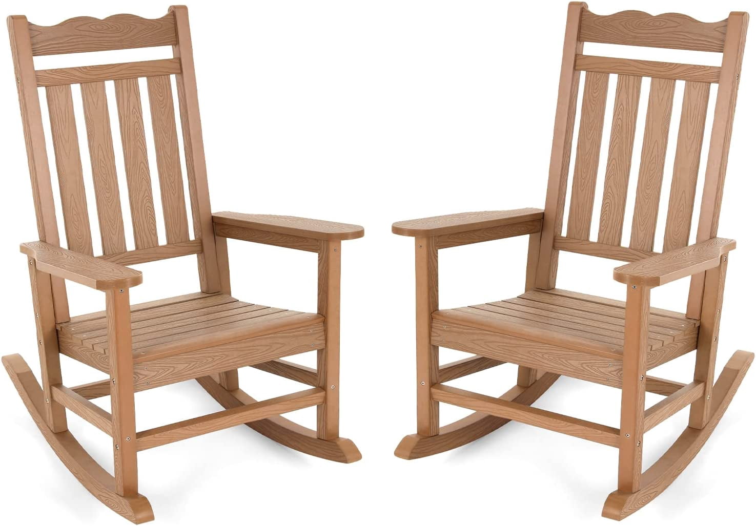 Stoog Oversized Outdoor Rocking Chair, Porch Rocker with 400 lbs Weight ...