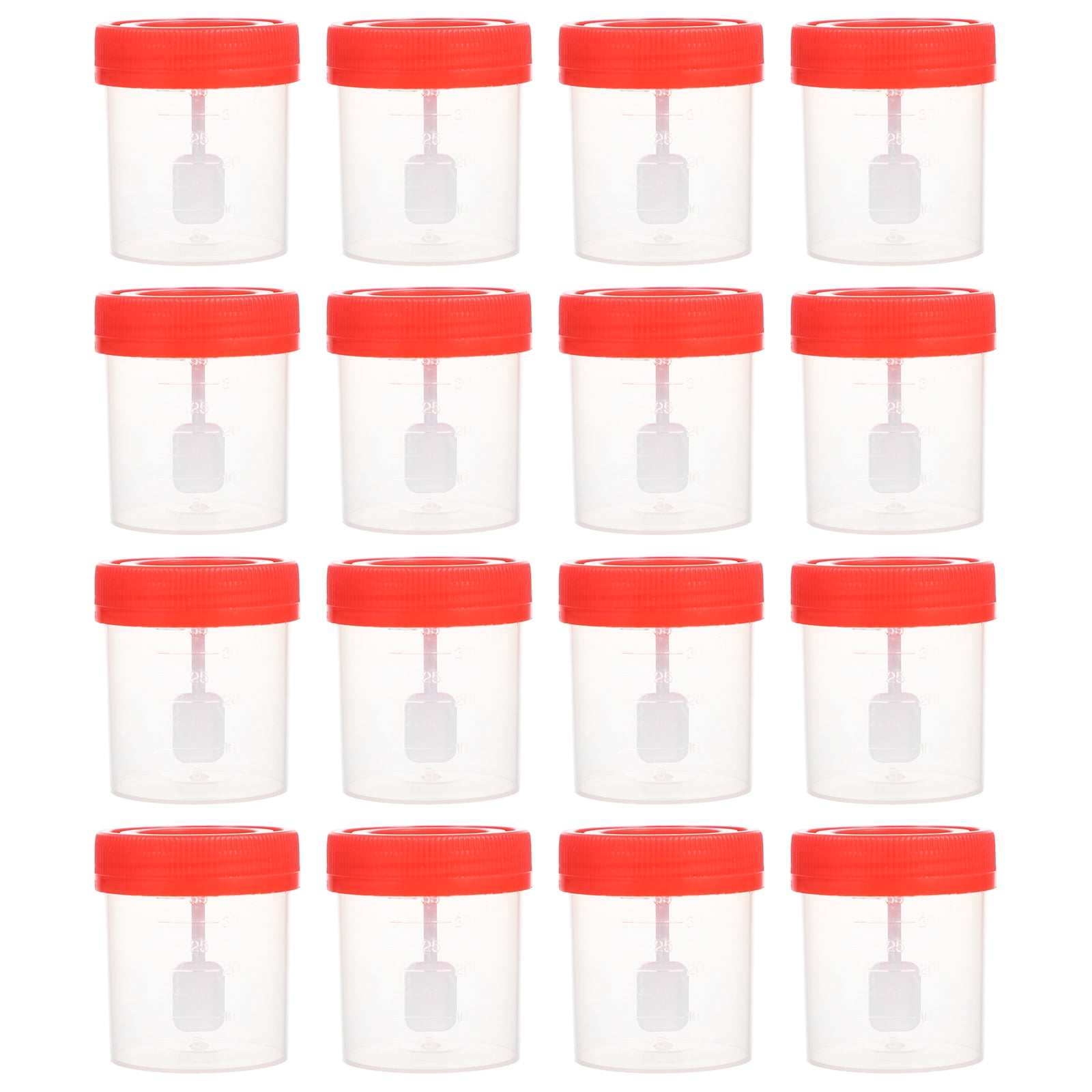 Stool Container Specimen Cup Urine Test Collection Sample Lid Vial Tube ...